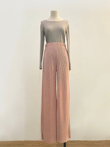 Pleated Pants - Dusty Pink